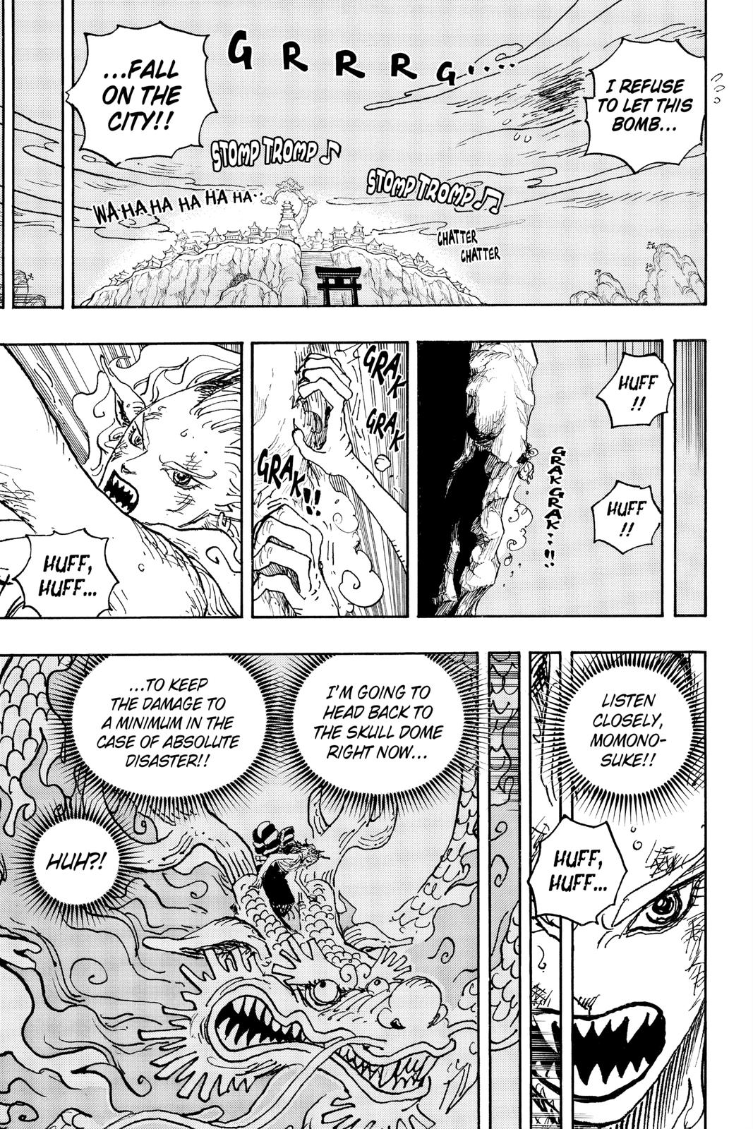 One Piece, Chapter 1028 image 07